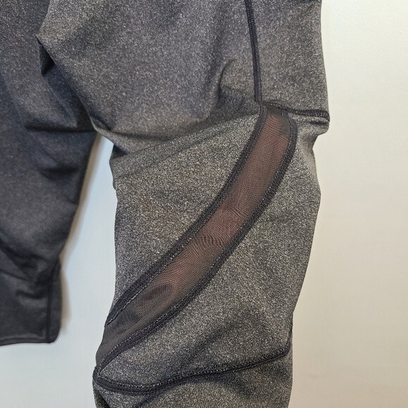 Dark Grey Activewear Mesh Leggings S/M - Picture 8 of 9